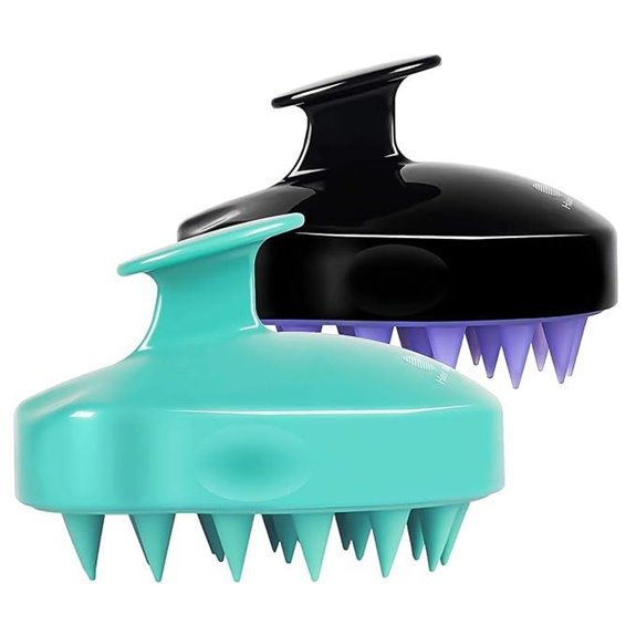 HEETA Hair Scalp Massager Shampoo Brush (2 Pack)