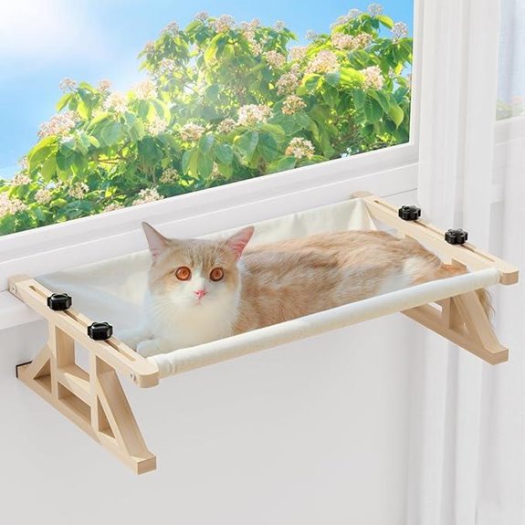 Tresbro 2-in-1 Cat Window Perch & Hammock
