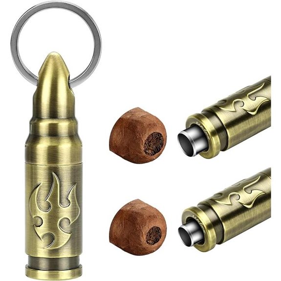 Portable Cigar Punch Cutter with Dual Sizes