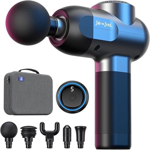 BOB AND BRAD C2 Massage Gun with 5 Speeds