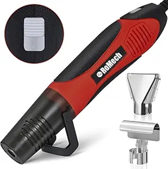 ROMECH 350W Dual-Temp Heat Gun with Nozzles