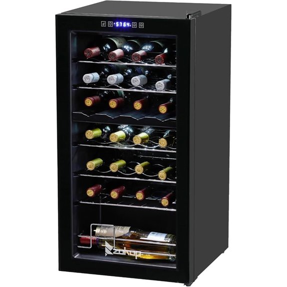 dual zone wine cooler