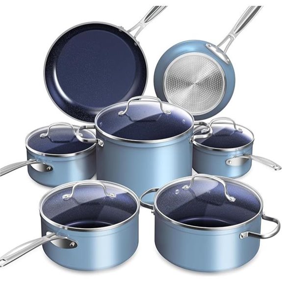 Nuwave Duralon Ceramic Nonstick Cookware Set
