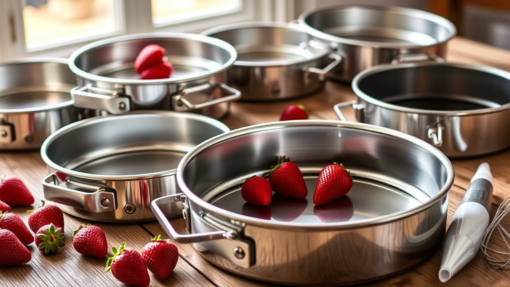 durable leakproof non stick pans