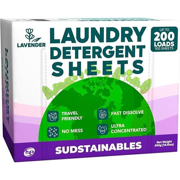 Sudstainables Laundry Detergent Sheets 200 Loads