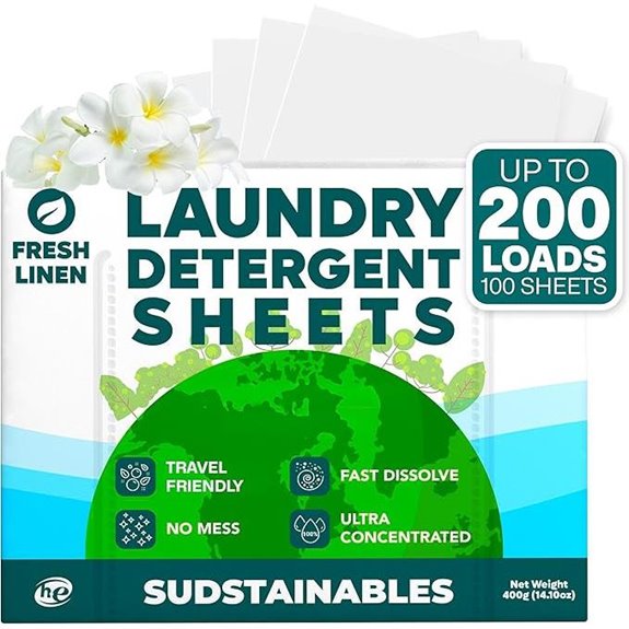 Sudstainables Laundry Detergent Sheets 200 Loads
