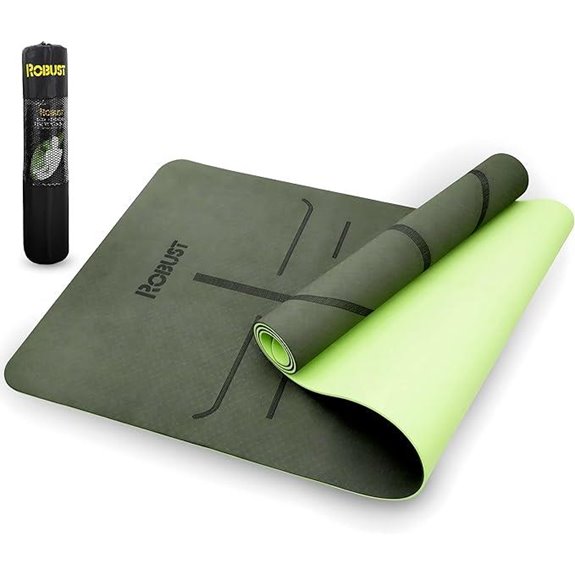 eco friendly non slip yoga mat