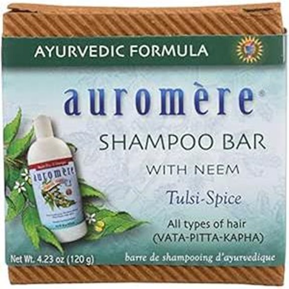 Auromere Ayurvedic Eco-Friendly Shampoo Bar (4.23 oz)