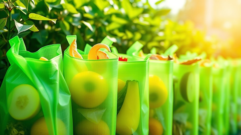 eco friendly trash bag selection