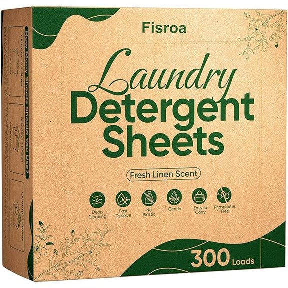 Travel Laundry Detergent Sheets - Eco-Friendly Plastic-Free