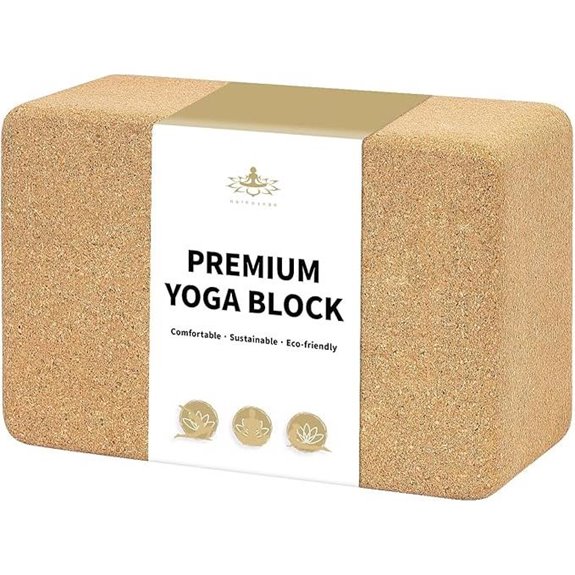 Hatha Yoga Cork Block - Eco-Friendly Pilates & Stretching