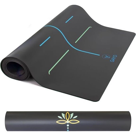 Y O Gayo Eco Balance Yoga Mat with Carry Strap