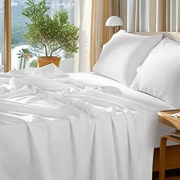 SONORO KATE Egyptian Cotton Bed Sheets Set (King)
