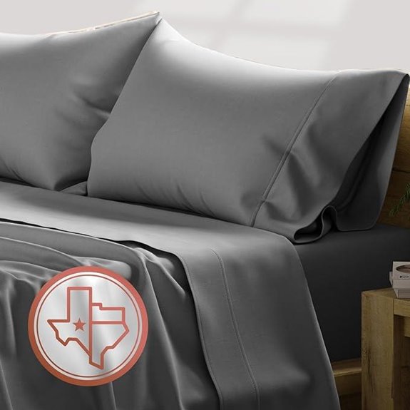 Texas Linen Egyptian Cotton Sheet Set (King 4 Pc)