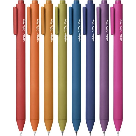 Mr. Pen Retractable Gel Pens 8 Pack