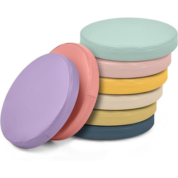 Juexica 8 Pcs Thick Flexible Kids Floor Cushions