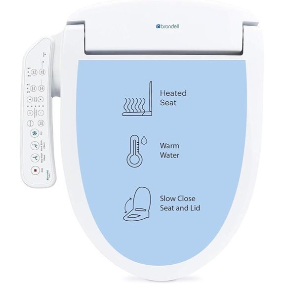 Brondell Swash SE400 Electric Bidet Toilet Seat