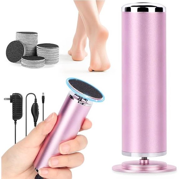 LionVison Electric Foot Callus Remover with Sandpaper Discs