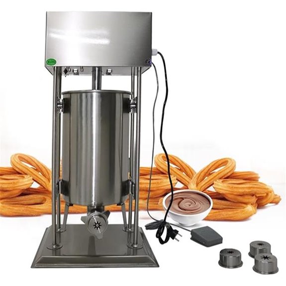 15L Electric Commercial Churro Maker with Molds
