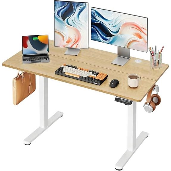 DEVAISE 48 Electric Standing Desk with Memory