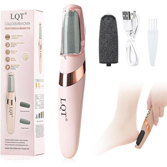 LQT Electric Foot File for Smooth Feet