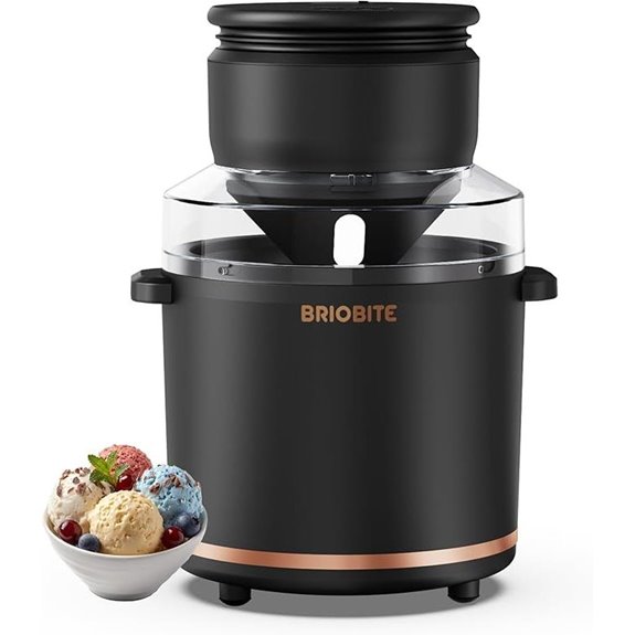 Electric Ice Cream Maker for Gelato and Sorbet