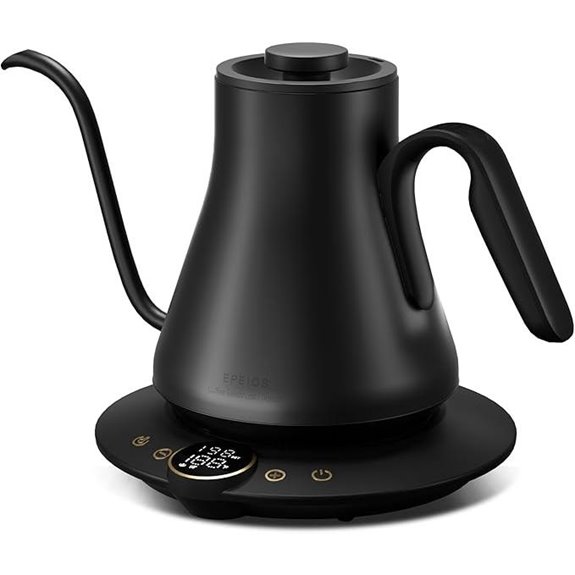 Gooseneck Electric Kettle with Temperature & Timer