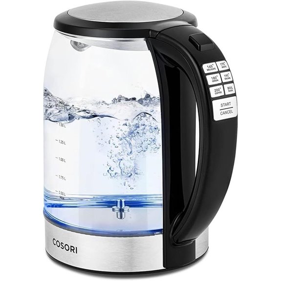 COSORI Electric Kettle with Presets and Safety Features