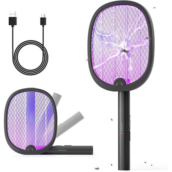 YISSVIC Electric Fly Swatter & Mosquito Killer Racket