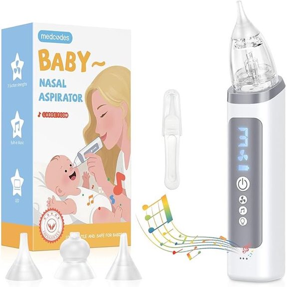 Electric Baby Nasal Aspirator with Light & Rhymes