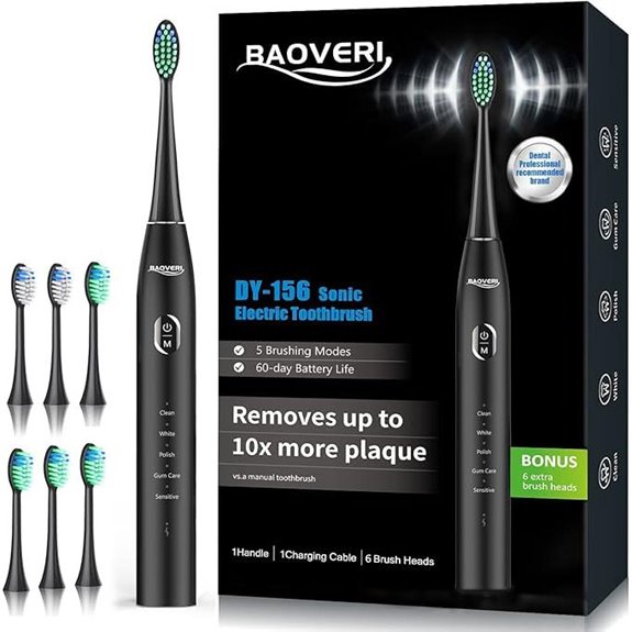 BAOVERI Electric Toothbrush for Adults & Kids