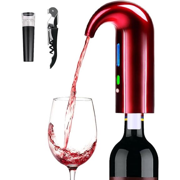 Electric Wine Aerator and Dispenser