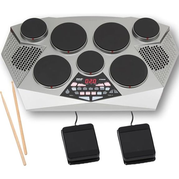 Pyle Pro Electronic Drum Kit with Pads and Controller