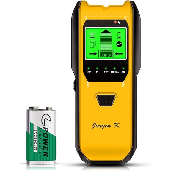 Multifunction Stud Finder with LCD and Audio Alerts