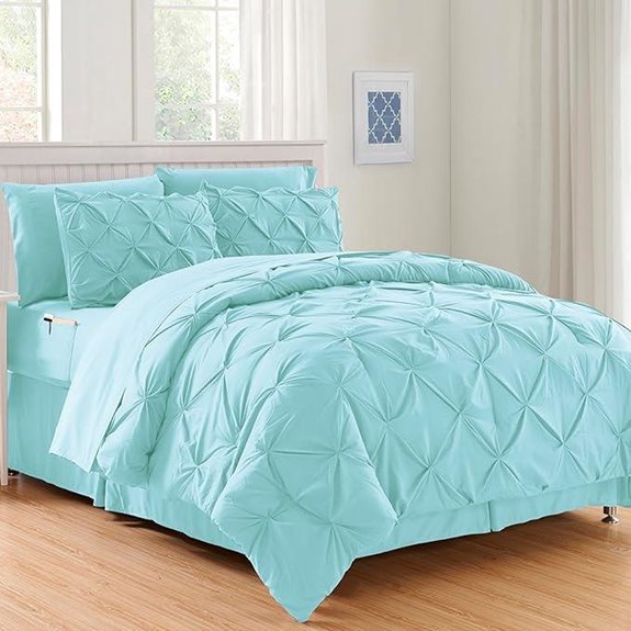 Elegant Comfort 8-Piece Bed-in-a-Bag Comforter Set