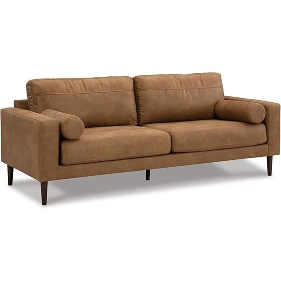 Signature Design Telora Faux Leather Sofa