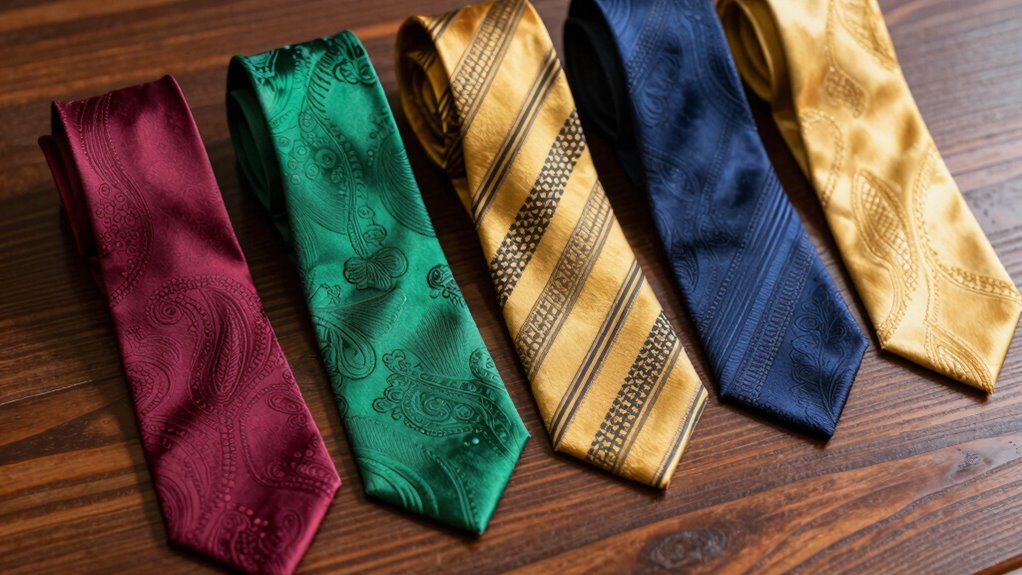 elegant italian silk ties