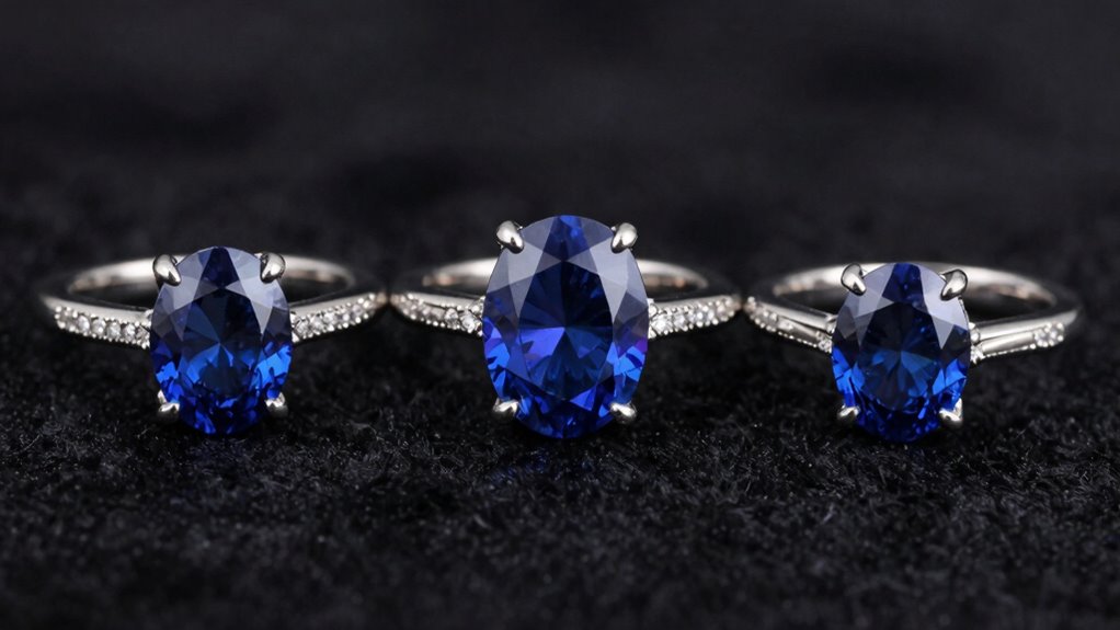 elegant sapphire engagement rings