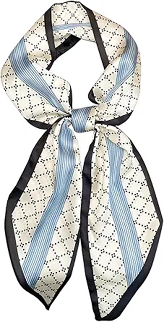 Clysoru Silk Neck Scarf for Women