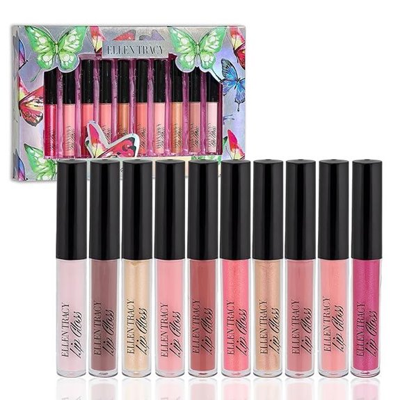 Enchante Ellen Tracy Lip Gloss Collection (10 Pieces)