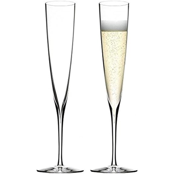 Waterford Elegance Trumpet Flute Pair