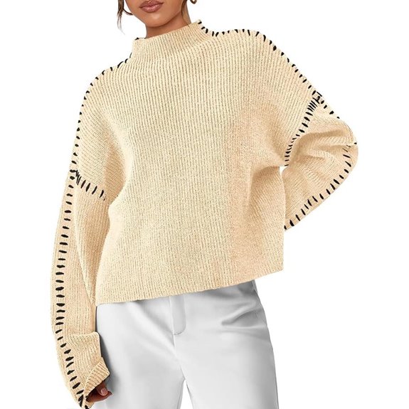 PRETTYGARDEN Women's Chunky Knit Sweater for Fall