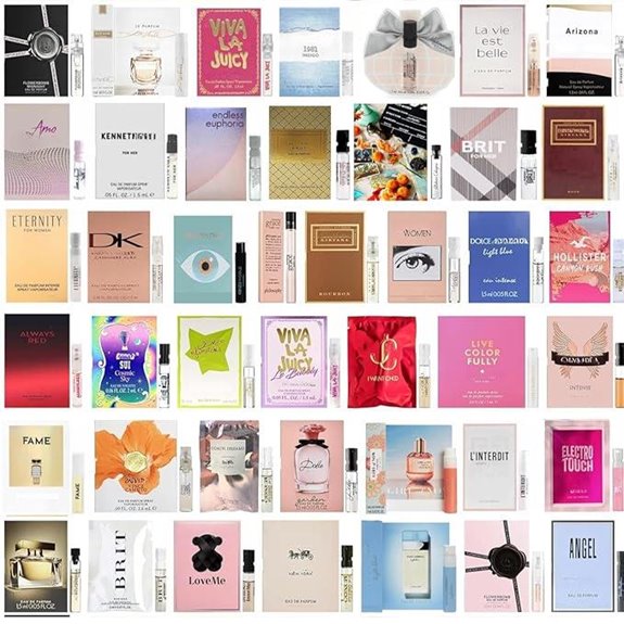 Luxury Women's Perfume Sampler Set (12 Mini Fragrances)