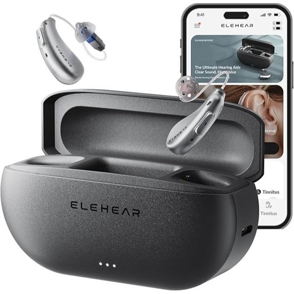 ELEHEAR Beyond OTC Hearing Aids with Bluetooth 5.3