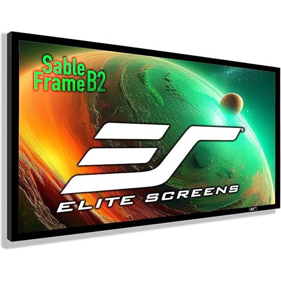Elite Screens 120 Fixed Frame Projector Screen