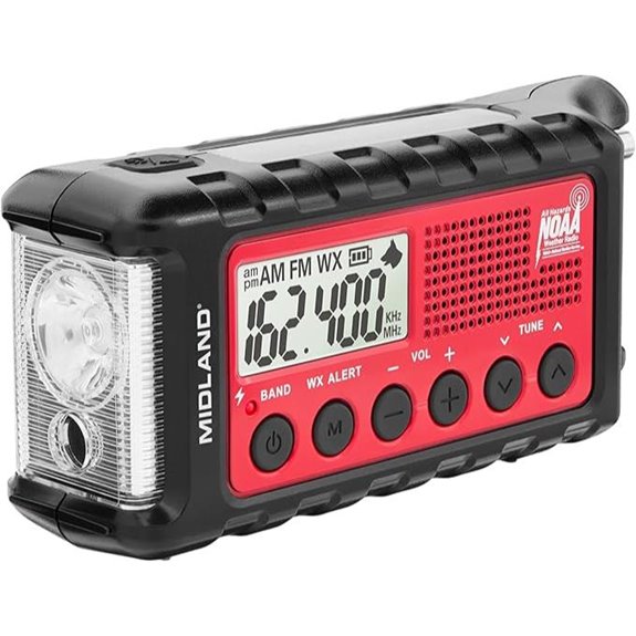 Midland ER310 Emergency Radio with SOS & Flashlight