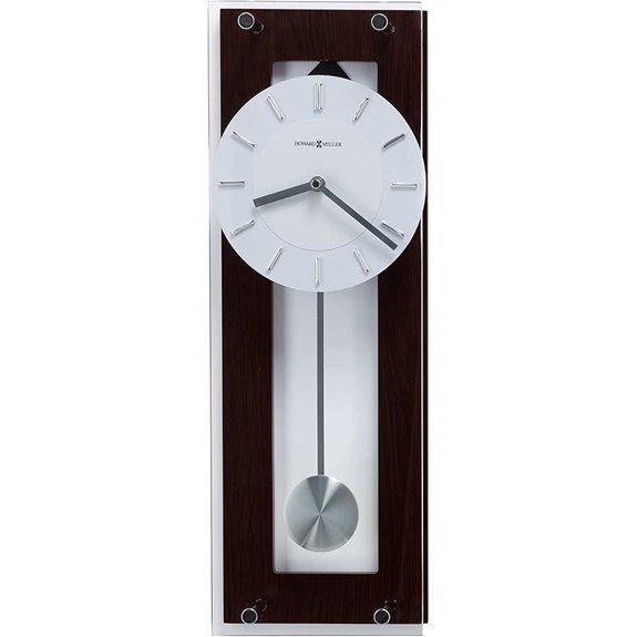 Howard Miller Emmett Wall Clock with Espresso Finish
