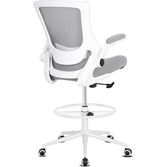 Misolant Tall Office Drafting Chair with Lumbar Support