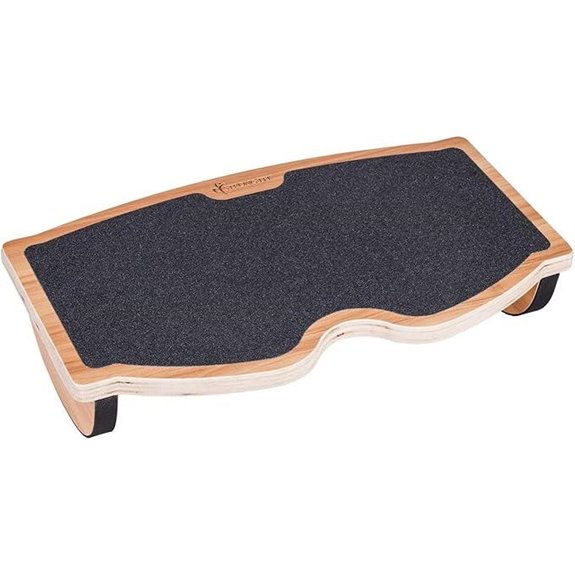 StrongTek Ergonomic Wood Foot Rest for Office/Home
