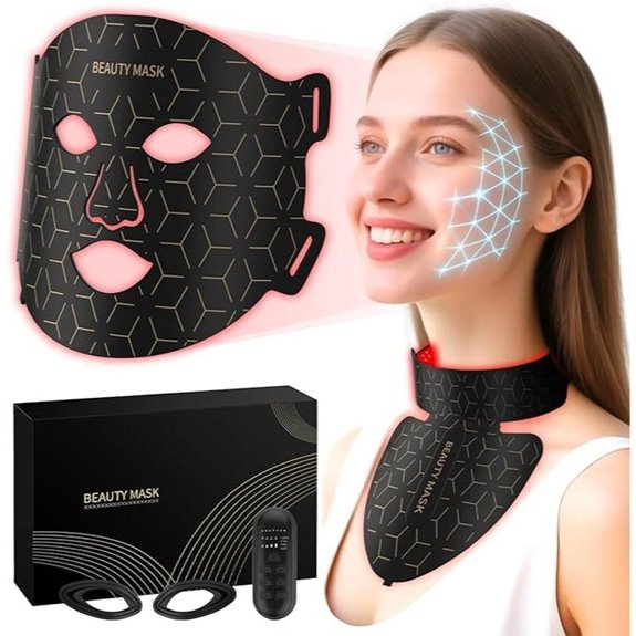 Red Light Therapy Mask for Face & Neck